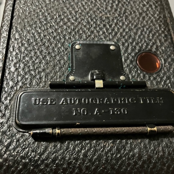 Kodak Junior No. 2c Autographic Black Classic Folding Film Camera - Picture 7 of 16